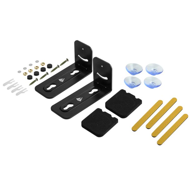 Lacyie Soundbar Wall Mount Bracket Universal Sound Bar Extending Metal