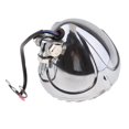 thumbnail image 4 of Parrilla Con Aletas De Delanteros LED Para -Rennfahrer Bobber Chopper Soledad Faro de la motocicleta, 4 of 8