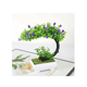 thumbnail image 3 of Árbol Bonsaí Artificial Con Maceta Hogar Y Oficina Violáceo Belug Morado, 3 of 4