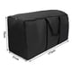 thumbnail image 5 of Bolsa impermeable negra para cojines de muebles, 173 x 51 x 76 cm, diseño con cremallera, tela Oxford para almacenamiento de cojines de exterior, 5 of 8