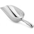 thumbnail image 2 of FONTEME 12 and 24oz Aluminum Round Bottom Utility Ice Scoop's | Great for Kitchen and Restaurant | Perfect for Home and Commercial Use (Hand Wash Only) Silver [2PK], 2 of 7