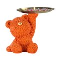 thumbnail image 2 of Bandeja Almacenamiento Oso Rosas para Escritorio Creativa Sala Estar Y, 2 of 9