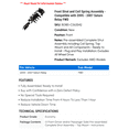 thumbnail image 2 of Front Strut and Coil Spring Assembly - Compatible with 2005 - 2007 Saturn Relay FWD 2006, 2 of 2
