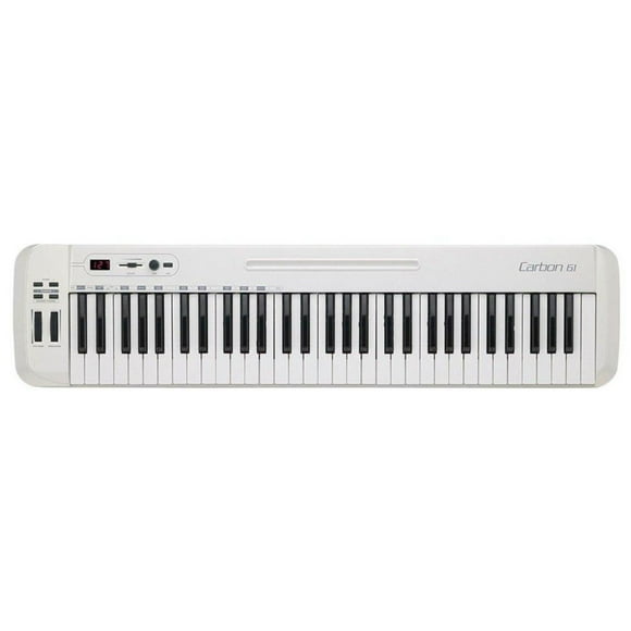 Controlador MIDI Samson Carbon 61 blanco