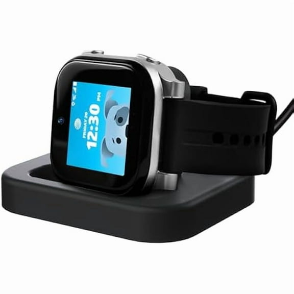 ZLCCharger Dock Compatible with AT&T Amigo Jr Watch, Magnetic Charger Stand with Charging Cable, Accessories for Amigo Jr Watch (Black-1)