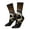 2 Black-2, variant on Casino Cards Pattern Sport Socks for Women and Men Crew Socks Sporty Calf Socks Casual Socks