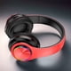 thumbnail image 4 of Auriculares LED rojos plegables con Bluetooth 5.0, subwoofer, micrófono integrado, llamada inalámbrica, cancelación de ruido estéreo, almohadillas suaves, 4 of 4