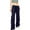Dark Blue, variant on Babysbule Womens Cargo Pants Women's Vintage Street Style Star Print Spicy Girl Low Waisted Straight Tube Slimming Pants
