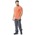 thumbnail image 3 of Wrangler Workwear Men's Short Sleeve Performance Henley Pocket Shirt, size S-5XL, 3 of 7