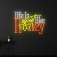 thumbnail image 3 of Handmadetneonsign Custom Life Is Sweet Like Honey Bee Neon Sign, Honey Bee Led Sign, Bee Led Light, 3 of 5