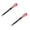A536 Red 7.1x1.2" 2Pack, variant on 2Pcs Hair Color Whisk Mixer Salon Hair Color Dye Whisk Mixer Stirrer Random Colors Mini Whisk Hair Dye Whisk Mini Whisk For Hair Coloring Color Whipping Egg Beater