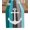 Turquoise, variant on Blue Nautical Anchor Short Table Runners 48 Inches, Cotton Linen Fabric Table Runner Dresser Scarf, Rustic Distressed Wood Grain Tablerunner for Party/Kitchen/Dinner/Wedding Decor 13''x48''