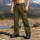 thumbnail image 4 of Ceisia Men Solid Color Button Up Golf Pants Lightweight Outdoor Casual Gift Sports Trousers, 4 of 9