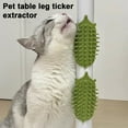 thumbnail image 4 of tasrioml 1/2Pcs Multifunctional Cat Self-Care Brush with Adjustable Strap Table Leg Mount Kitten Self Grooming Brush Soft Bristles Pet Scratcher Massage Comb Pet Supplies, 4 of 8