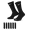 Black / White, variant on Men's Nike 6-pack Everyday Plus Cushion Crew Training Socks Color: White Size: 12-15