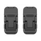 thumbnail image 1 of Kearding Soporte portátil compacto de aleación de aluminio Compatible con múltiples dispositivos para oficina portátil Invisible Electrónica 1 par de negro, 1 of 6