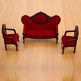 thumbnail image 2 of 1 12 Poupée Simulation Maison Miniatures Salon Canapé Canapé Meubles Accessoires Maison de Poupée Miniatures, 2 of 8