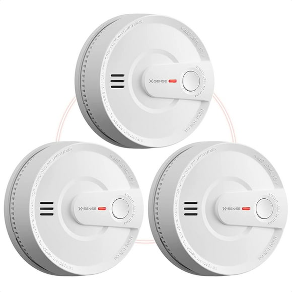 Wireless Smoke Detectors Interconnected