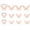 Rose Gold, variant on VerPetridure Metal Texture 3D Hollow Simulation Butterfly Hb017 Rose Gold Rose Gold Rose Gold 3D Flying Hollow Butterfly Home Decoration Festive Party Layout Cardboard Butterfly Wall Sticker