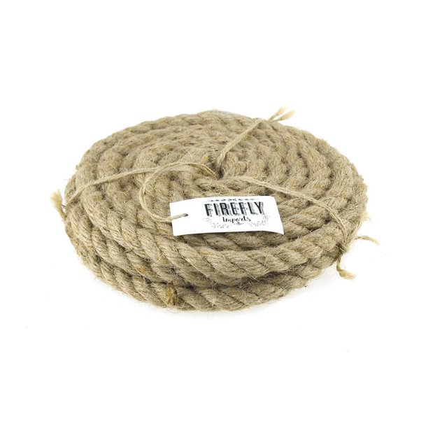 Natural Jute Fiber Rope, 10mm, 5yard