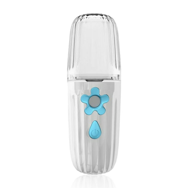 Pulverizador de niebla fina facial de 5V CC, minihumidificador, atomizador de mano recargable hidratante, nebulizador de 30ml, instrumento para el cuidado de la piel, blanco Inevent HA028271-01B