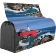 thumbnail image 2 of Lighthouse Sea Wave White Cloud Mailbox Covers Magnetic Post Box Cover Wraps Standard Size 21x18 Inches for Garden Yard Décor, 2 of 7