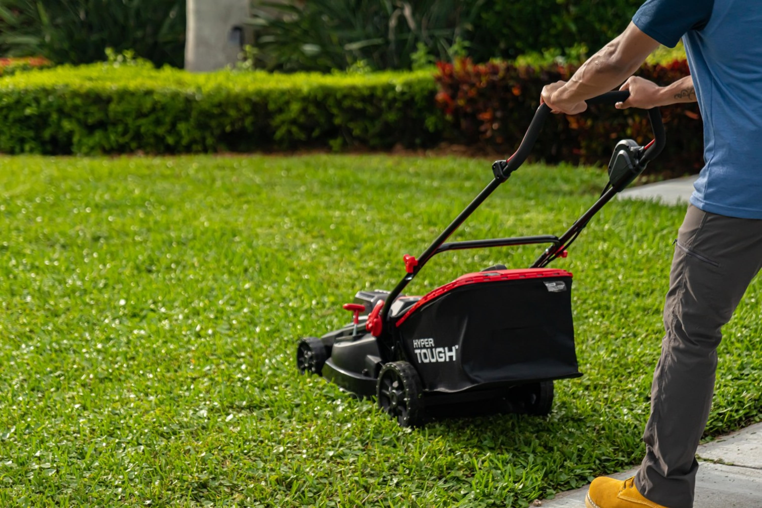 Hyper Tough 40V Cordless Lawn Mower with 24.0Ah Battery and Quick Charger in Nepal at NPR 38535 Rating 5