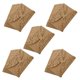 thumbnail image 1 of 50Pcs Tarjeta de La InvitaciÓN del Banquete de Boda de Las Mariposas Talladas Delicadas Beige de Oro, 1 of 5