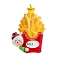 thumbnail image 4 of Personalized French Fries Ornament - French Fry Ornament, McDonalds Ornament, Food Christmas Ornament, Potato Ornament, French Fries Decor, French Fry Gifts - Free Customization, 4 of 10