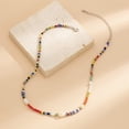 thumbnail image 5 of BELOWSYALER Fashionable Adjustable Length Necklace Beads Necklace Multilayer Jewelry Beads Bracelet Elegant Neckwear for Everyday, 5 of 5