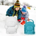 thumbnail image 2 of Winter Snowball Tool,Sonw Ball Mold Maker,Snow Ball Shapes Fights Snowman Bear Ice Cream Astronaut for Outdoor Sand Molds Beach Toys,Bear Snow Modeling DIY Outdoor Snow Play Outdoor Snow Play Toys, 2 of 9