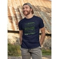 thumbnail image 2 of Abstract Space Rave Style T-Shirt Men -Image by Shutterstock, Male XX-Large, 2 of 4