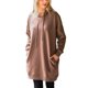 thumbnail image 1 of UKAP Tops con capucha para mujer Sudaderas con capucha con cordón Jersey de manga larga Mini sudadera cómoda Vestido deportivo, 1 of 3