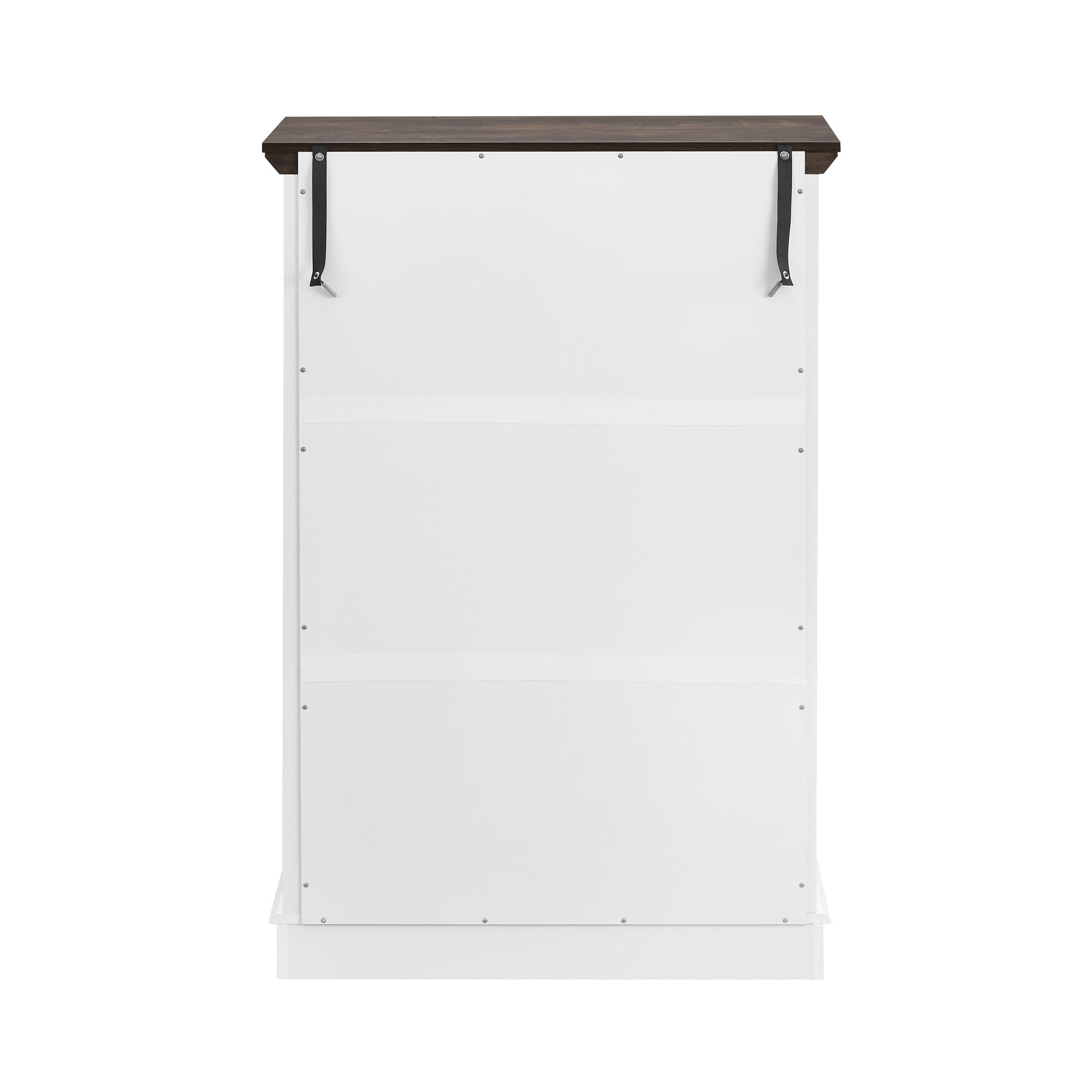 Aukfa 6 Drawer Tall Dresser Chest of Drawers Closet Organizers for Bedroom Living Room,White