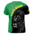 thumbnail image 3 of Personalized Name Jamaica Lion Flag Coat of Arms Patriotic 3D T-Shirt S-5XL, 3 of 4