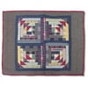 Patch Magic Wild Goose Log Cabin- Pillow Sham 27 x 21 in.