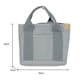 thumbnail image 3 of Bolsa Bolso de lona para mujer, bolso informal para momia, portátil a la moda para fiesta (gris claro) Tmvgtek Para estrenar, 3 of 3