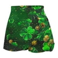 thumbnail image 5 of Tennis Skirts For Women St. Patrick'S Tennis High Waist Elegant Sports Running Shorts Short Skirt F-Multicolor, 5 of 5