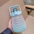 thumbnail image 5 of Taza portátil para exteriores de gran capacidad, taza barrigón multicolor y botella de agua de gran capacidad (botella de agua), 5 of 5