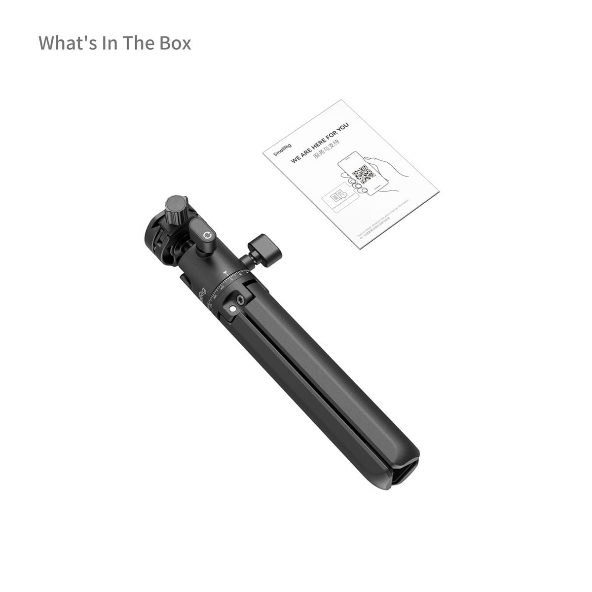 SmallRig Aluminum Tabletop Tripod with Arca-Type Quick Release Plate and Mini Ball Head