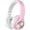 Pink, variant on Riwbox TX8 Touch Control Bluetooth Headphones Over Ear, Matte Finish Premium Wireless Foldable Headphones with Mic TF Card Slot for Mobile/TV/PC/Home Office (Pink)