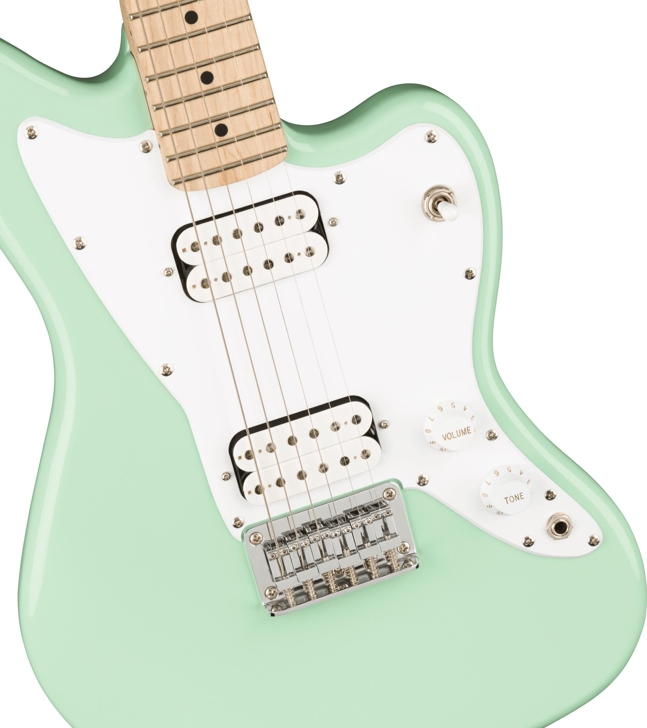 Squier Mini Jazzmaster HH Electric Guitar, Seafoam Green