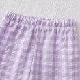 thumbnail image 5 of TOWED22 Baby Girl Clothes Toddler Outfits Ruffle Long Sleeve Top Pants 2 Piece Girls' Fall Winter Clothing Set,Purple,2-3 Y, 5 of 7