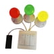 thumbnail image 4 of Tablero sensorial con interruptor de luz, accesorio para tablero de actividades, juguetes educativos de aprendizaje temprano para niños pequeños en rojo amarillo verde, 4 of 8