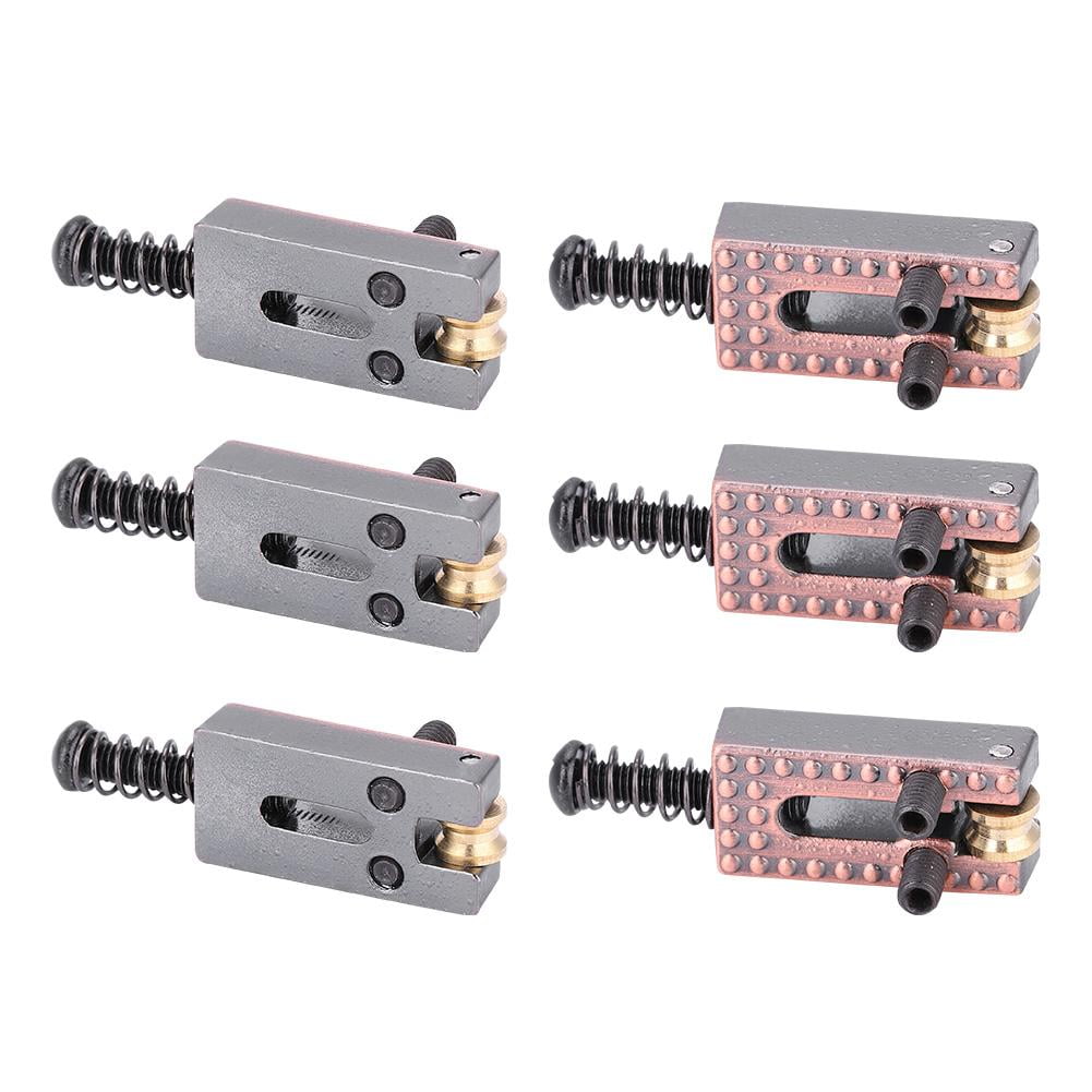 Kritne Guitar Saddle, Saddle for Guitar, 6PCS Guitar Saddles with