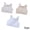 3pcs, variant on LYMAYTER Training Bras for Girls Comfort Soft Seamless Bra 9-13 Invisible Dig-Free Teen Bras M-2XL