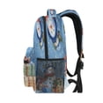 thumbnail image 4 of Backpack 16x11.4x6.9 Inches Fashion Backpack Shopping Travel Outing Backpack Beautiful Christmas Snowman, 4 of 9