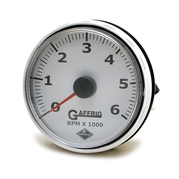 Gaffrig Boat Tachometer Gauge SCL6000W Smartcraft SC 100 System Link