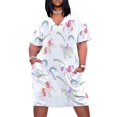 thumbnail image 1 of Vestido de noche holgado con bolsillo para mujer vestido de boda para invitados bonito mágico io Pastel Kawaii, 1 of 7