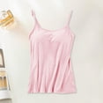 thumbnail image 2 of Womens Tank Tops With Built In Bra Padded Tank Tops Undershirts for Women Workout Tops Workout Crop Tops Women's Tanks & Camis Plus Size&nbsp;Tops Yoga Tank Top Womens Summer Tops Loose Tank Tops, 2 of 5